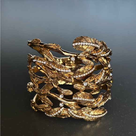 Rachel Zoe Gold Leaf Bracelet - Picture 2 of 5
